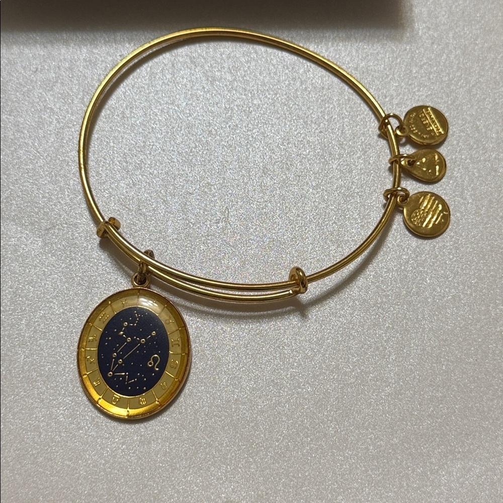 Alex and Ani Gold Leo Constellation Charm Bracelet - Picture 5 of 12